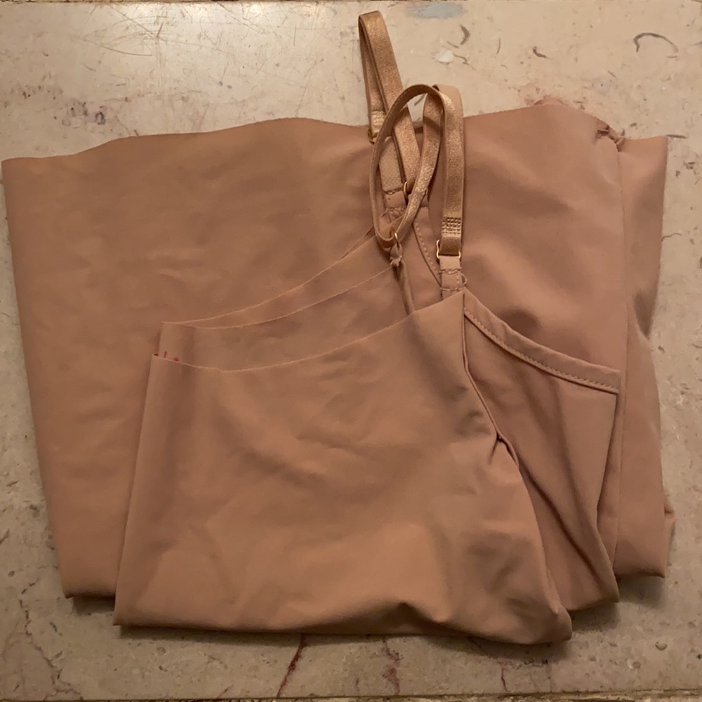 NWOT Commando camisole slip dress beige size Small - Picture 2 of 2